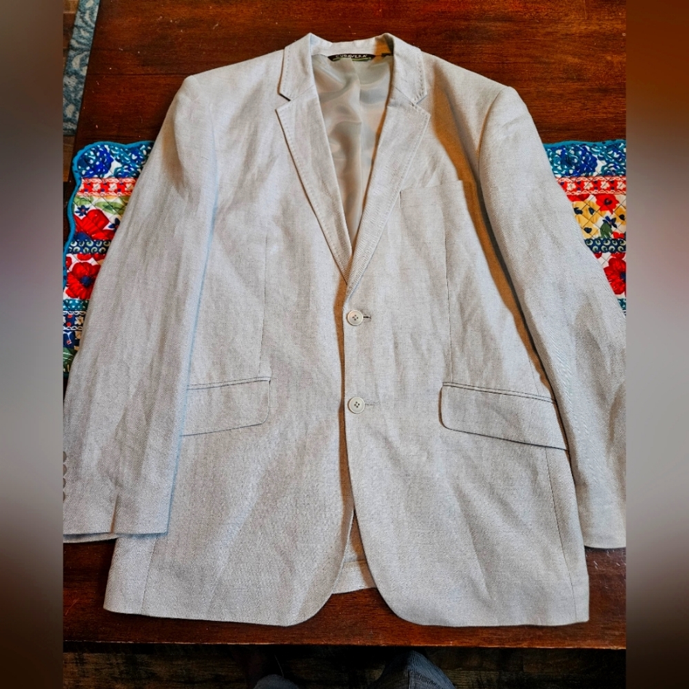 Mens Cubavera Linen Jacket